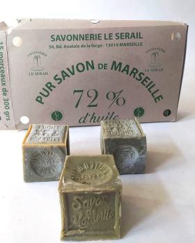 Savon de Marseille 400g Olive 72% Le Serail